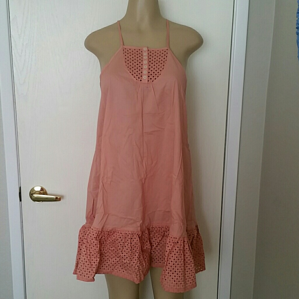 Sale NWT Free people coral Pajama dress